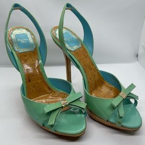 Christian Dior, Size 36 blue/green